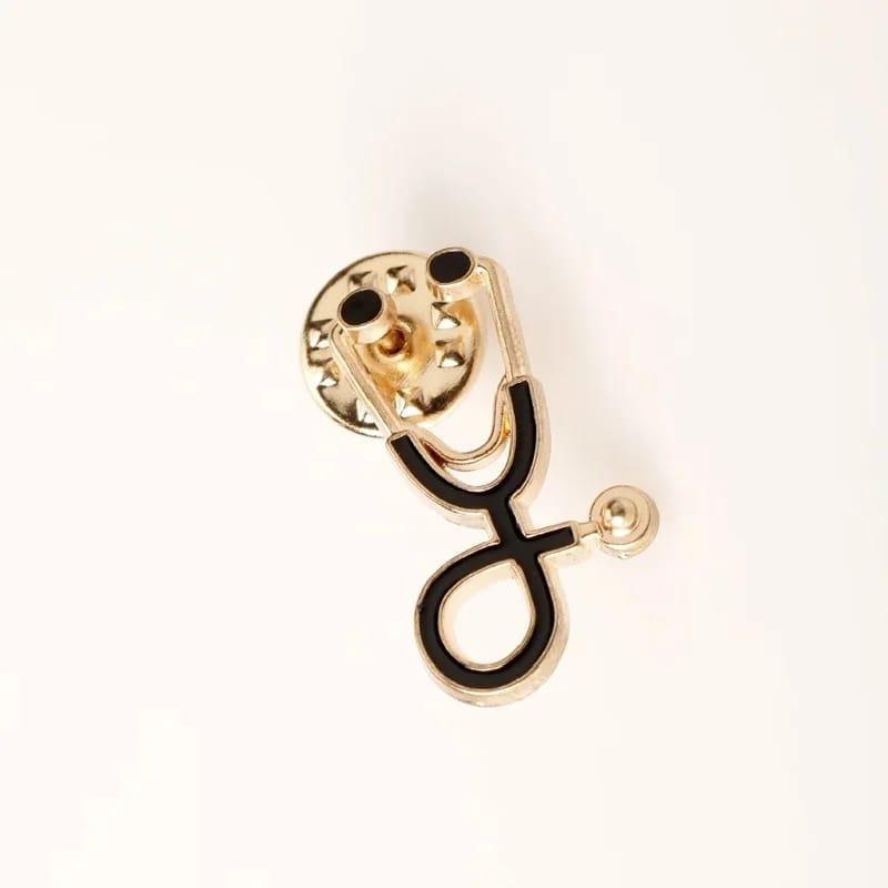 Doctor's Stethoscope Enamel Pin