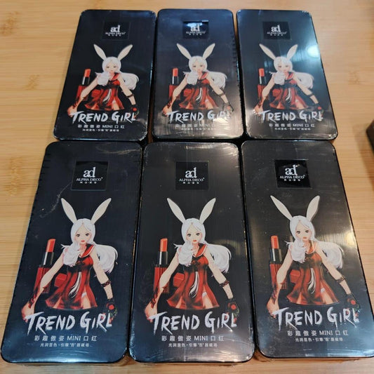 Korean Mini Lipsticks Pack – 5 Pcs Shades Of Red Collection