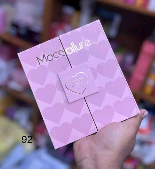 6 Pcs Mocallure Velvet Glossy Lip Gloss