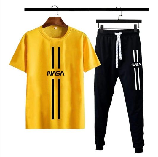 Men's Cotton Printed Track Suit
