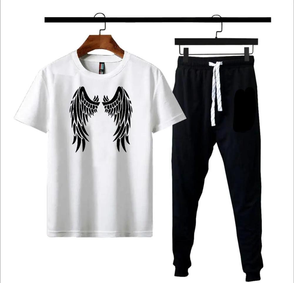 Micro Polyester Printed T-Shirt And Trouser