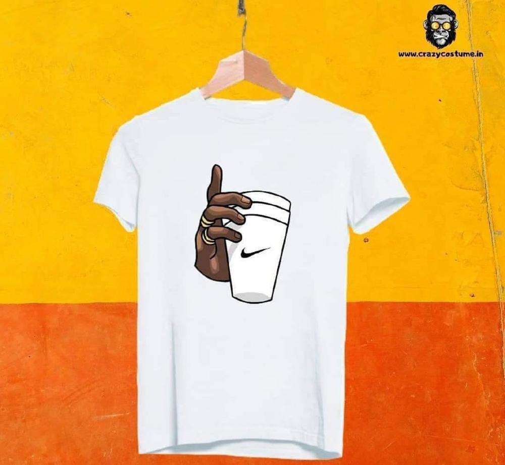 Micro Polyester Printed T-Shirt And Trouser