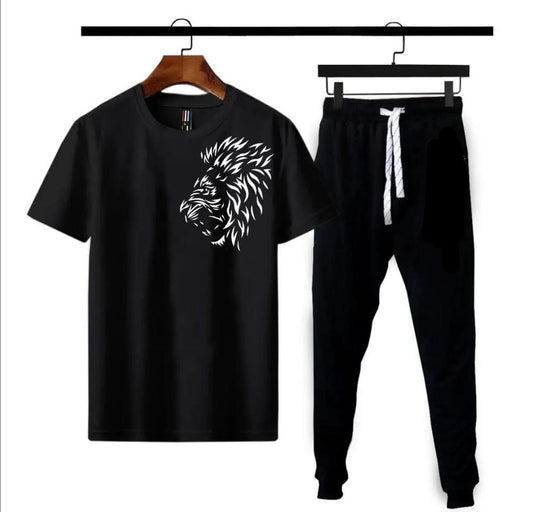 Micro Polyester Printed T-Shirt And Trouser