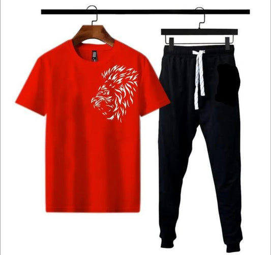 Micro Polyester Printed T-Shirt And Trouser