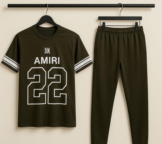 Micro Interlock Printed Track Suit