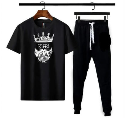 Men's Polyester Printed Track Suit