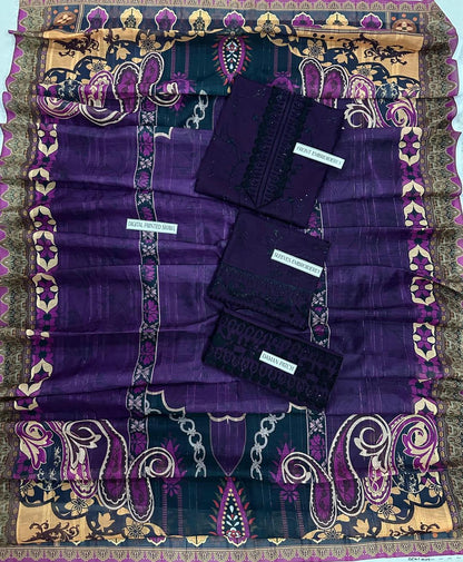 Asim Jofa 3 Pcs Lawn Embroidered Suit