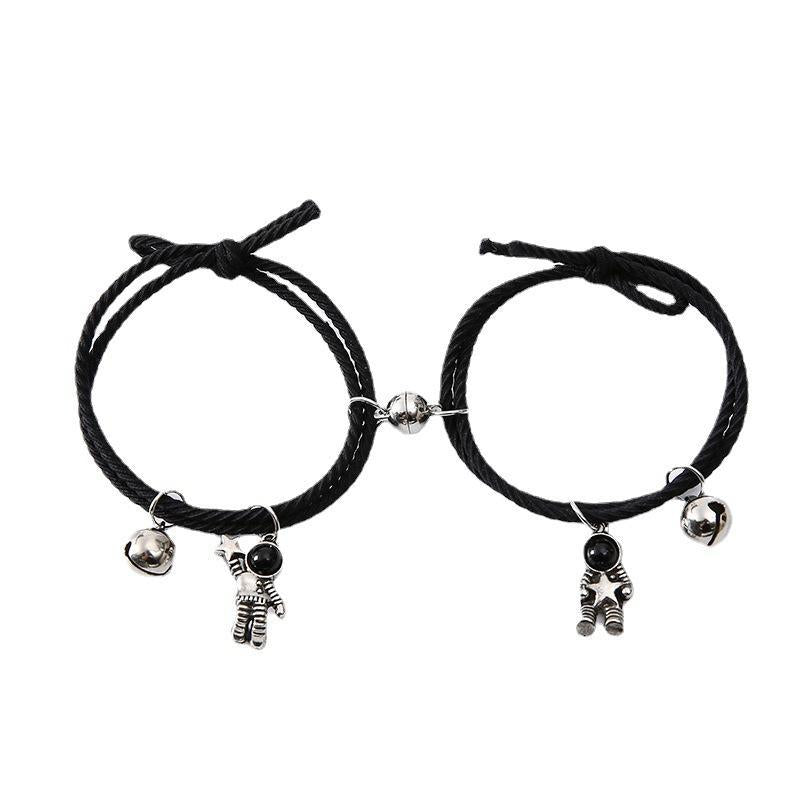 Trendy Magnetic Astronaut Rope Couple's Bracelet