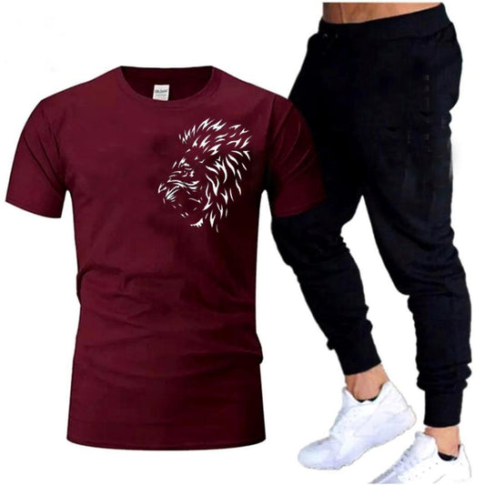 Men's Cotton Jersey Printed Track Suit