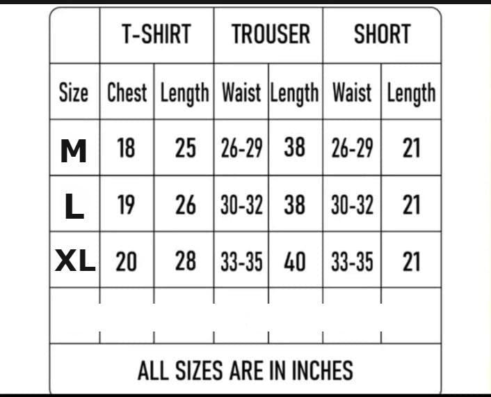 Men's Cotton Jersey Printed Track Suit