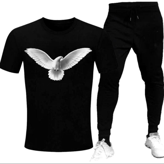 Men's Cotton Printed Track Suit