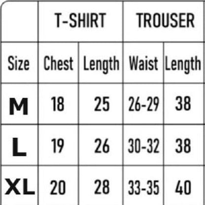Men's Cotton Printed Track Suit