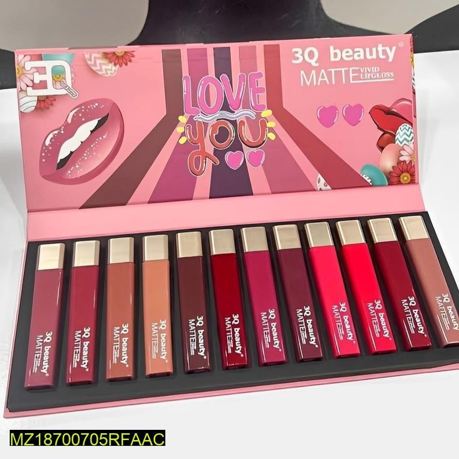 Matte Lip Gloss, Pack Of 12