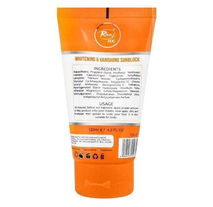High Pigmented UV Protectant Sunblock | 150 ml - Brightening & Whitening Formula