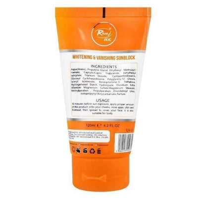 High Pigmented UV Protectant Sunblock | 150 ml - Brightening & Whitening Formula