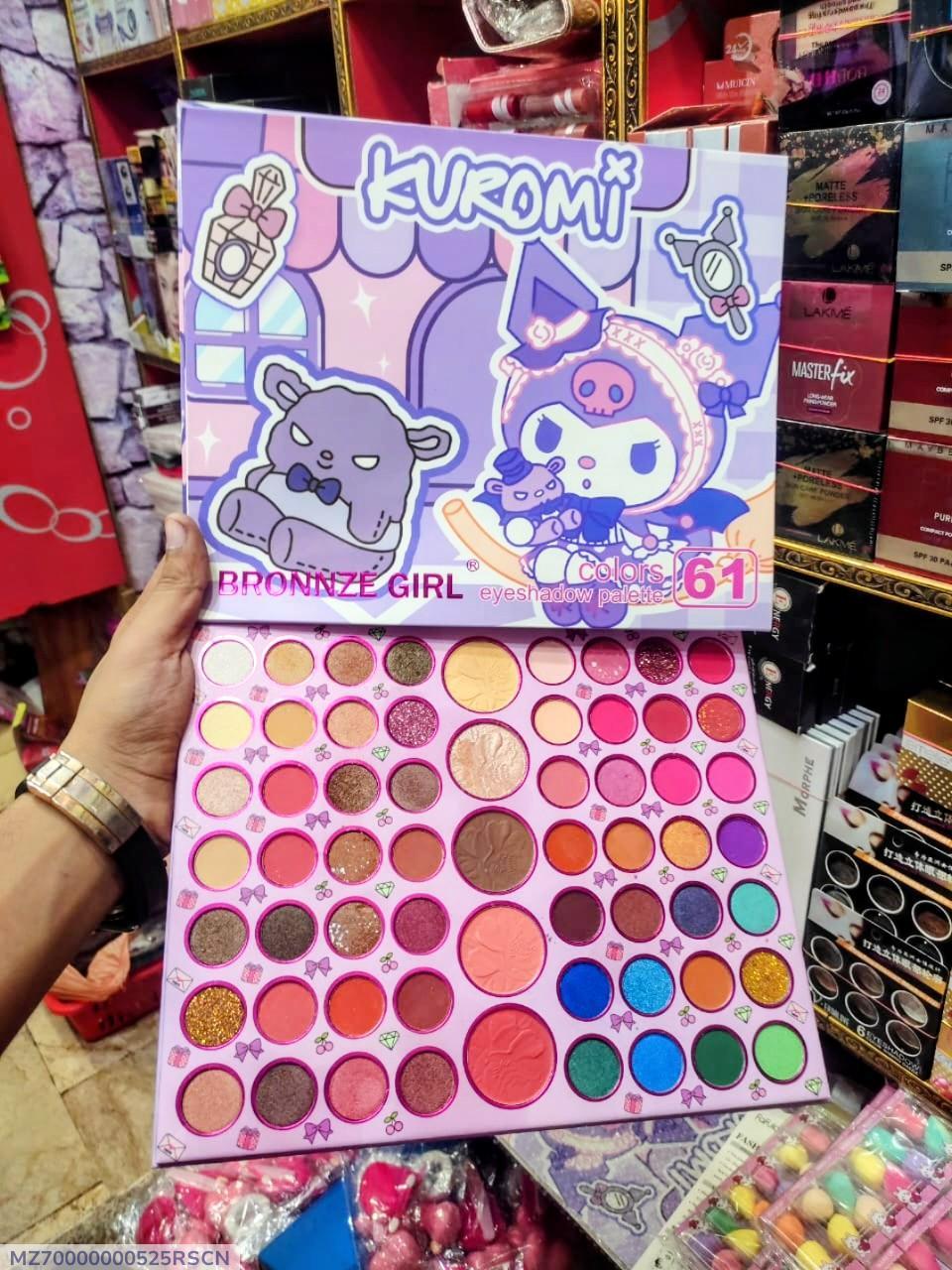Matte And Glitter Eyeshadow Palette