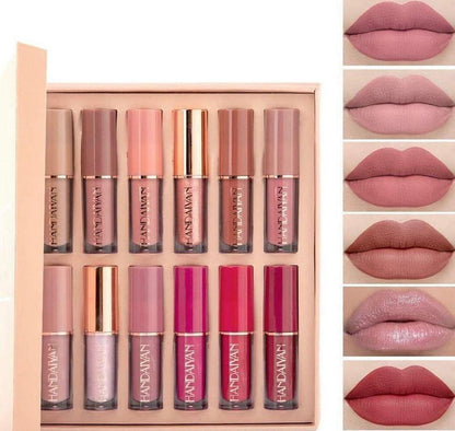Velvet Matte Lip Gloss, Pack Of 12