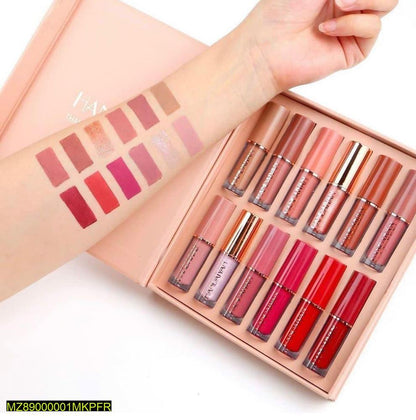Velvet Matte Lip Gloss, Pack Of 12