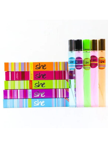 Long Lasting Fragrance Pocket Perfume- Pack Of 5