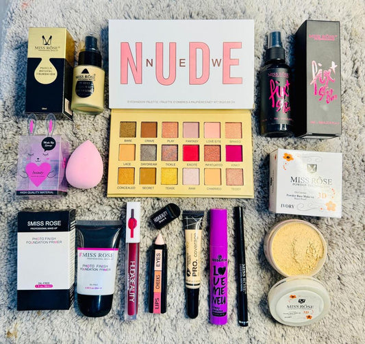 11 in 1 Makeup Deal - Complete Beauty Set with 11 Pcs Essentials