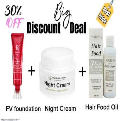 3 in 1 Skincare & Haircare Bundle