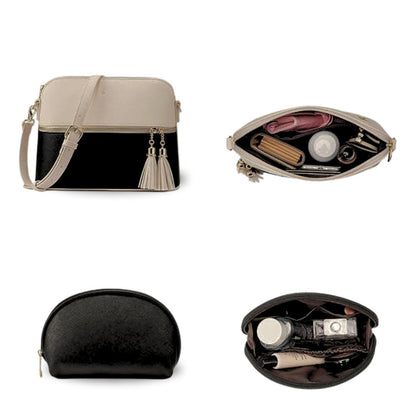 Women's PU Leather Textured Hand Bag