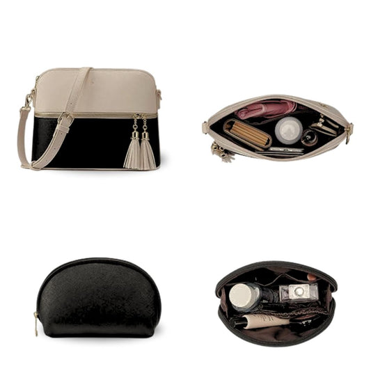Women's PU Leather Textured Hand Bag