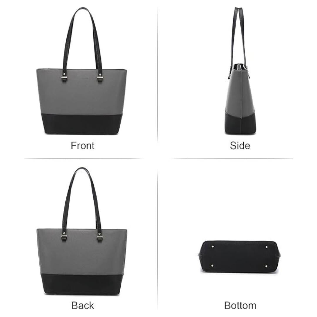 Women's PU Leather Textured Hand Bag