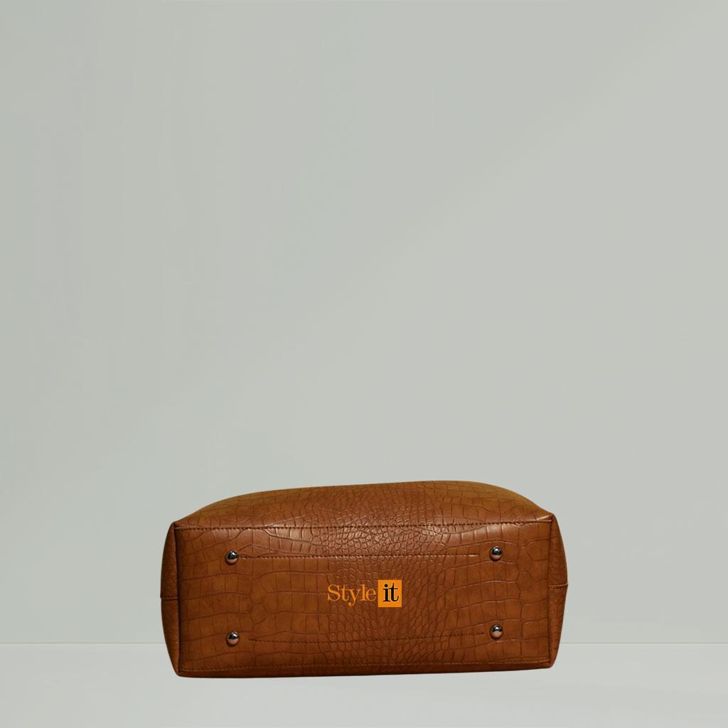 Women's PU Leather Printed Hand Bag Set