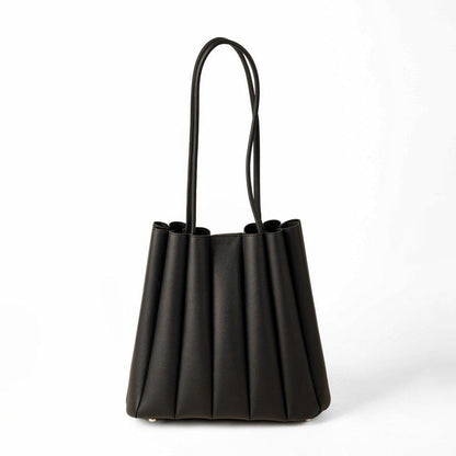 Girl's PU Leather Plain Shoulder Bag