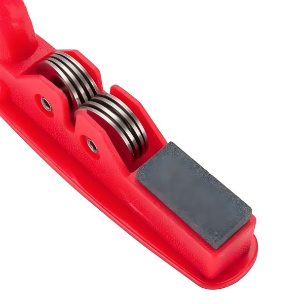 Professional Knife Sharpener With 8-wheel Blades & Sanding Stone