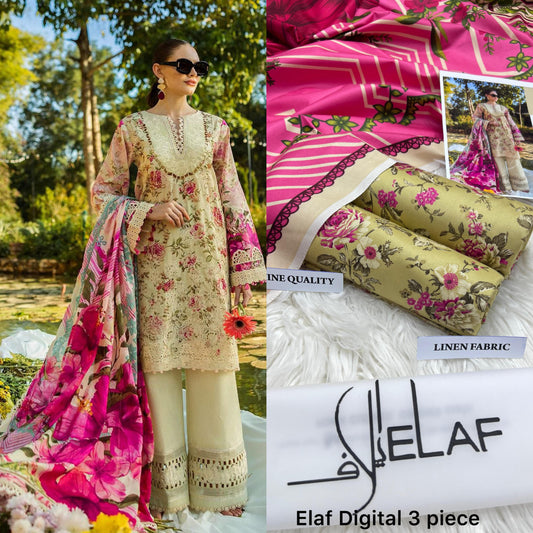 Elaf Linen 3 Pcs